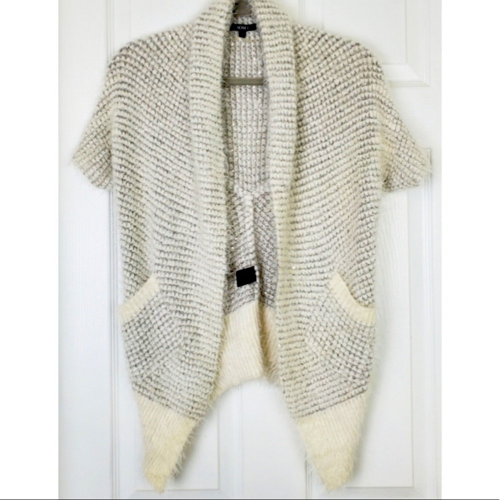 Grey sparky cardigan